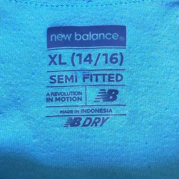 Y New Balance Semi Fitted Layered Top - XL (14-16) - Picture 10 of 12